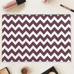 Chevron Pattern Gifts Cosmetic Bag (xxl) by GardenOfOphir