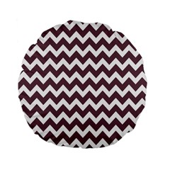 Chevron Pattern Gifts Standard 15  Premium Flano Round Cushions by GardenOfOphir