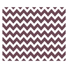 Chevron Pattern Gifts Two Sides Premium Plush Fleece Blanket (small) by GardenOfOphir