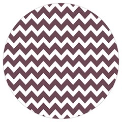 Chevron Pattern Gifts Round Trivet by GardenOfOphir