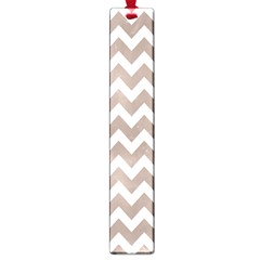 Beige Chevron Pattern Gifts Large Book Marks by GardenOfOphir