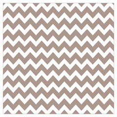 Beige Chevron Pattern Gifts Lightweight Scarf 