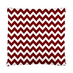 Red Chevron Pattern Gifts Standard Cushion Case (one Side) by GardenOfOphir