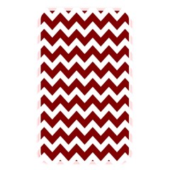 Red Chevron Pattern Gifts Memory Card Reader (rectangular) by GardenOfOphir