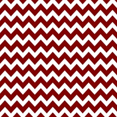 Red Chevron Pattern Gifts Play Mat (rectangle) by GardenOfOphir