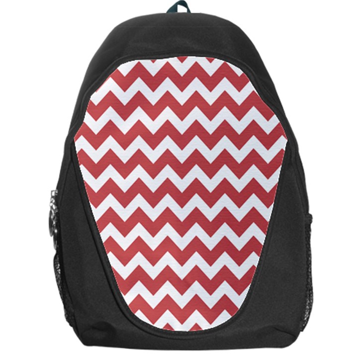 Coral Chevron Pattern Gifts Backpack Bag