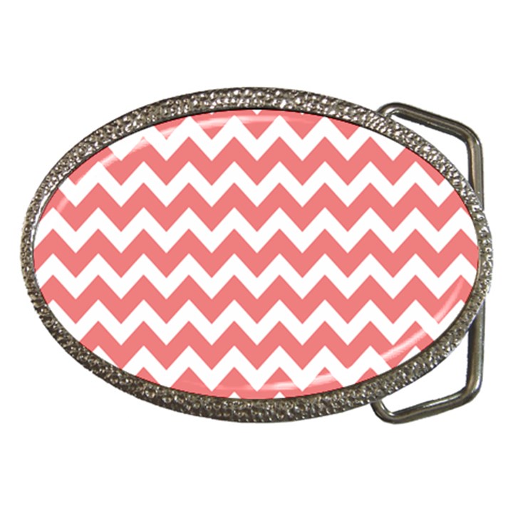 Chevron Pattern Gifts Belt Buckles