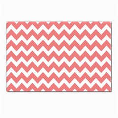 Chevron Pattern Gifts Postcards 5  X 7  (pkg Of 10)