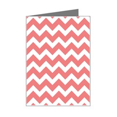 Chevron Pattern Gifts Mini Greeting Card by GardenOfOphir