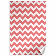 Chevron Pattern Gifts Canvas 24  X 36  by GardenOfOphir