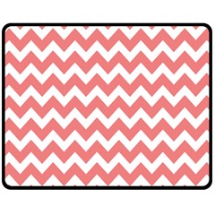 Chevron Pattern Gifts Fleece Blanket (medium) by GardenOfOphir