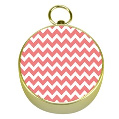 Chevron Pattern Gifts Gold Compasses by GardenOfOphir