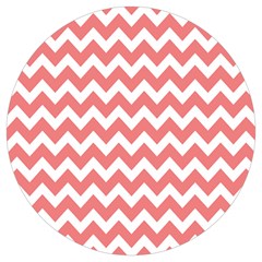 Chevron Pattern Gifts Round Trivet by GardenOfOphir