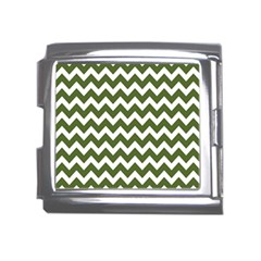 Chevron Pattern Gifts Mega Link Italian Charm (18mm) by GardenOfOphir