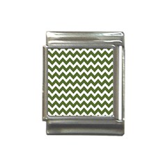 Chevron Pattern Gifts Italian Charm (13mm) by GardenOfOphir