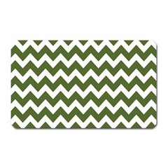 Chevron Pattern Gifts Magnet (rectangular) by GardenOfOphir