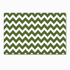 Chevron Pattern Gifts Postcards 5  X 7  (pkg Of 10) by GardenOfOphir