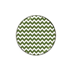 Chevron Pattern Gifts Hat Clip Ball Marker by GardenOfOphir