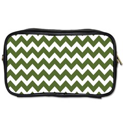 Chevron Pattern Gifts Toiletries Bag (one Side) by GardenOfOphir