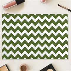 Chevron Pattern Gifts Cosmetic Bag (xxl) by GardenOfOphir