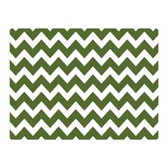 Chevron Pattern Gifts Two Sides Premium Plush Fleece Blanket (mini) by GardenOfOphir