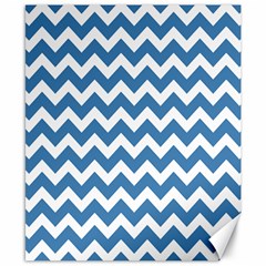 Chevron Pattern Gifts Canvas 8  X 10  by GardenOfOphir