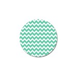 Chevron Pattern Giftt Golf Ball Marker (10 pack) Front