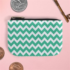 Chevron Pattern Giftt Mini Coin Purse by GardenOfOphir