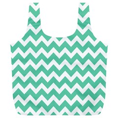 Chevron Pattern Giftt Full Print Recycle Bag (xl) by GardenOfOphir