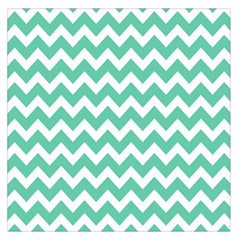 Chevron Pattern Giftt Square Satin Scarf (36  X 36 ) by GardenOfOphir