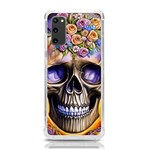 Skull With Flowers - Day Of The Dead Samsung Galaxy S20 6.2 Inch TPU UV Case Front