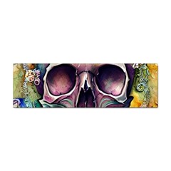 Skull And Bones Retro Sticker (bumper) by GardenOfOphir