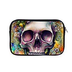 Skull And Bones Retro Apple Macbook Pro 13  Zipper Case by GardenOfOphir