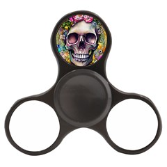 Skull And Bones Retro Finger Spinner by GardenOfOphir