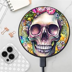 Skull And Bones Retro Wireless Fast Charger(black)