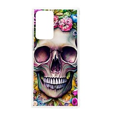 Skull And Bones Retro Samsung Galaxy Note 20 Ultra Tpu Uv Case by GardenOfOphir