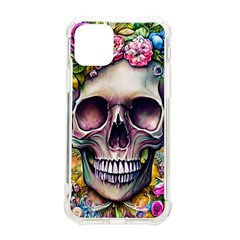 Skull And Bones Retro Iphone 11 Pro 5 8 Inch Tpu Uv Print Case by GardenOfOphir