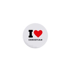 I Love Christian 1  Mini Buttons by ilovewhateva