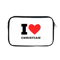 I Love Christian Apple Macbook Pro 13  Zipper Case by ilovewhateva