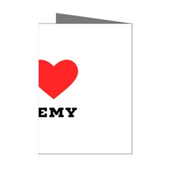 I Love Jeremy  Mini Greeting Cards (pkg Of 8) by ilovewhateva