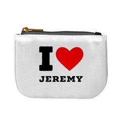 I Love Jeremy  Mini Coin Purse by ilovewhateva