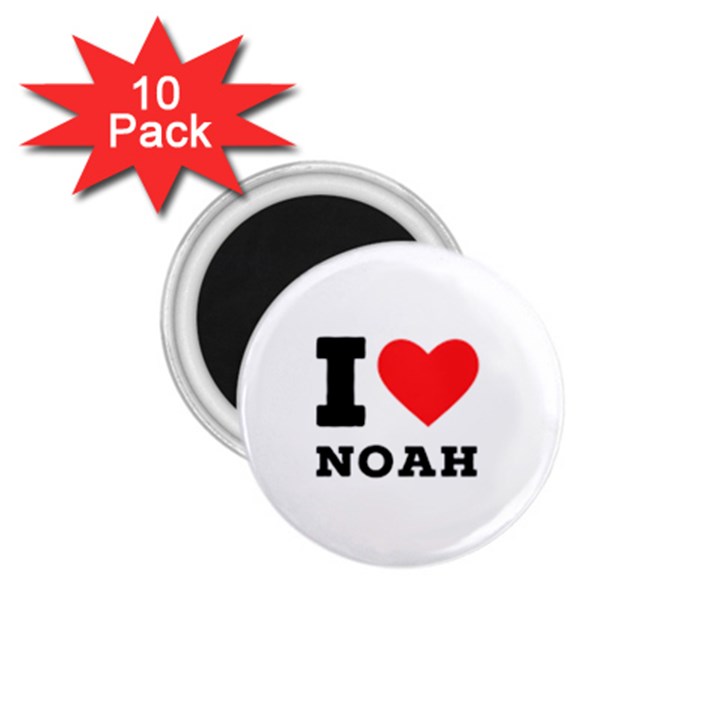 I love noah 1.75  Magnets (10 pack) 