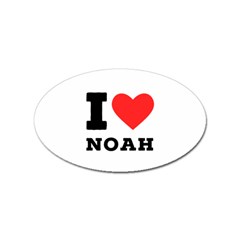 I Love Noah Sticker (oval) by ilovewhateva