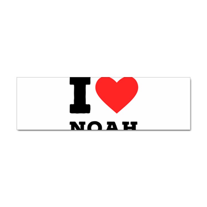 I love noah Sticker Bumper (10 pack)