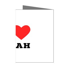 I Love Noah Mini Greeting Cards (pkg Of 8) by ilovewhateva