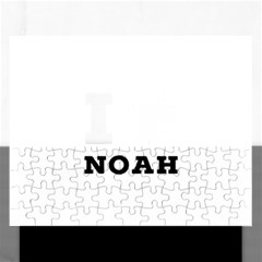 I Love Noah Rectangular Jigsaw Puzzl by ilovewhateva