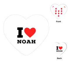 I Love Noah Playing Cards Single Design (heart) by ilovewhateva