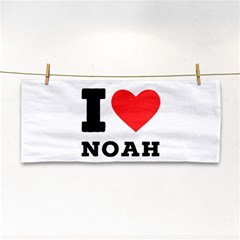 I Love Noah Hand Towel by ilovewhateva