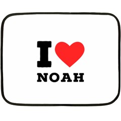 I Love Noah Fleece Blanket (mini) by ilovewhateva