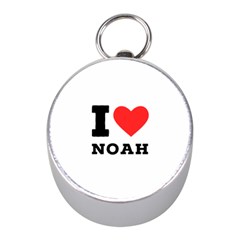 I Love Noah Mini Silver Compasses by ilovewhateva